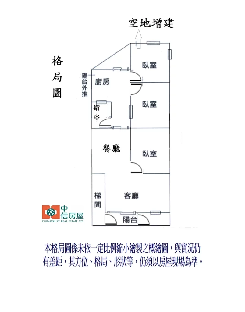 豐年3房 - 戶型圖