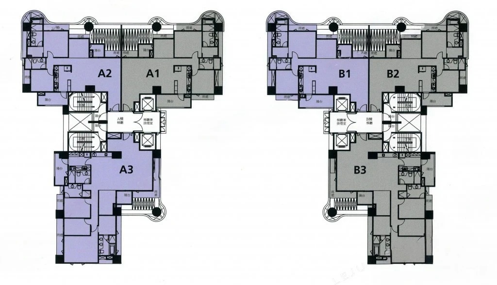 冠德天尊 - 戶型圖