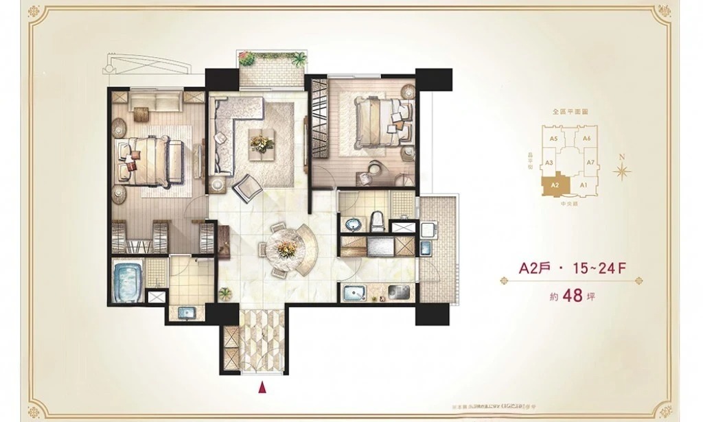 米蘭公園 - 戶型圖