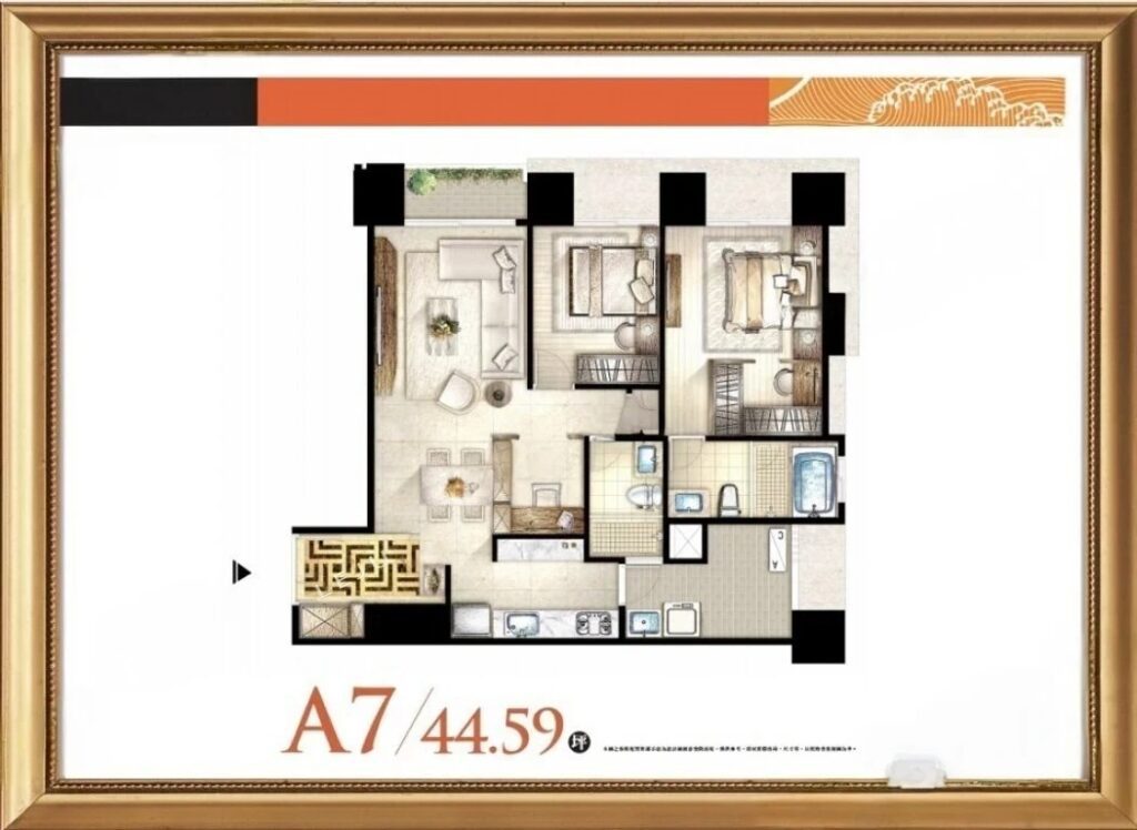 遠雄新宿 - 戶型圖
