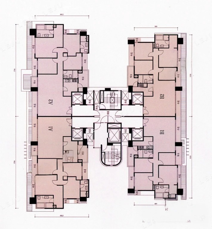 兆之丘 - 戶型圖