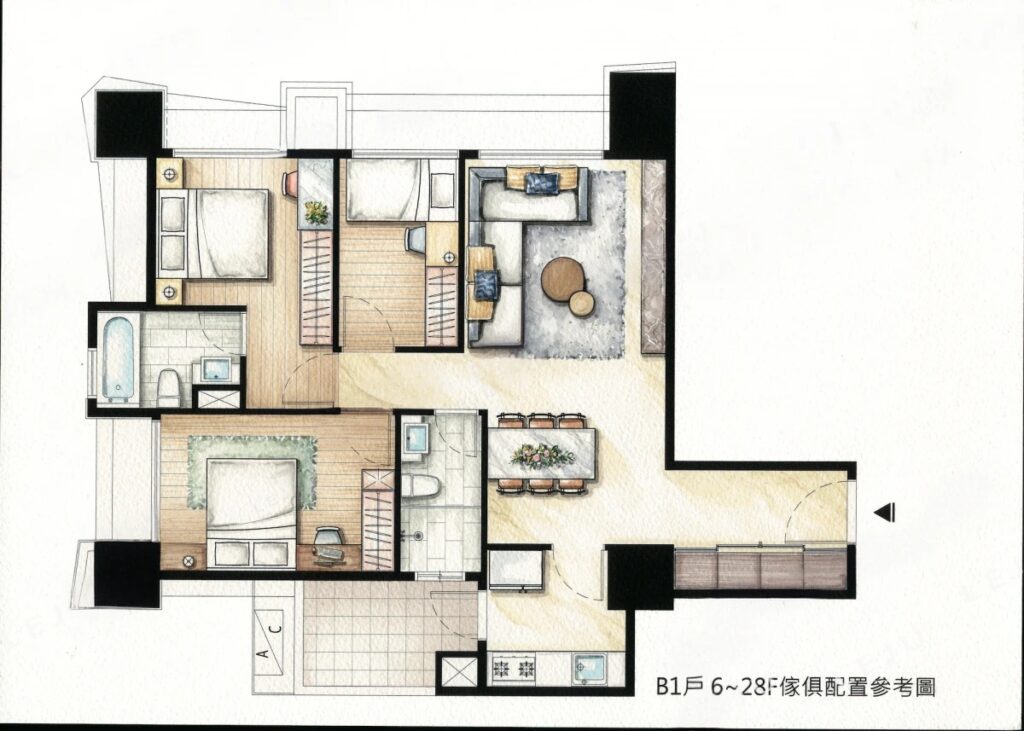 長虹PARK32-戶型圖