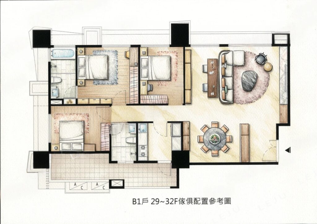 長虹PARK32-戶型圖
