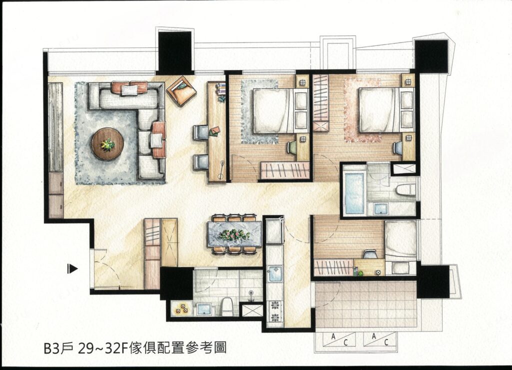 長虹PARK32-戶型圖